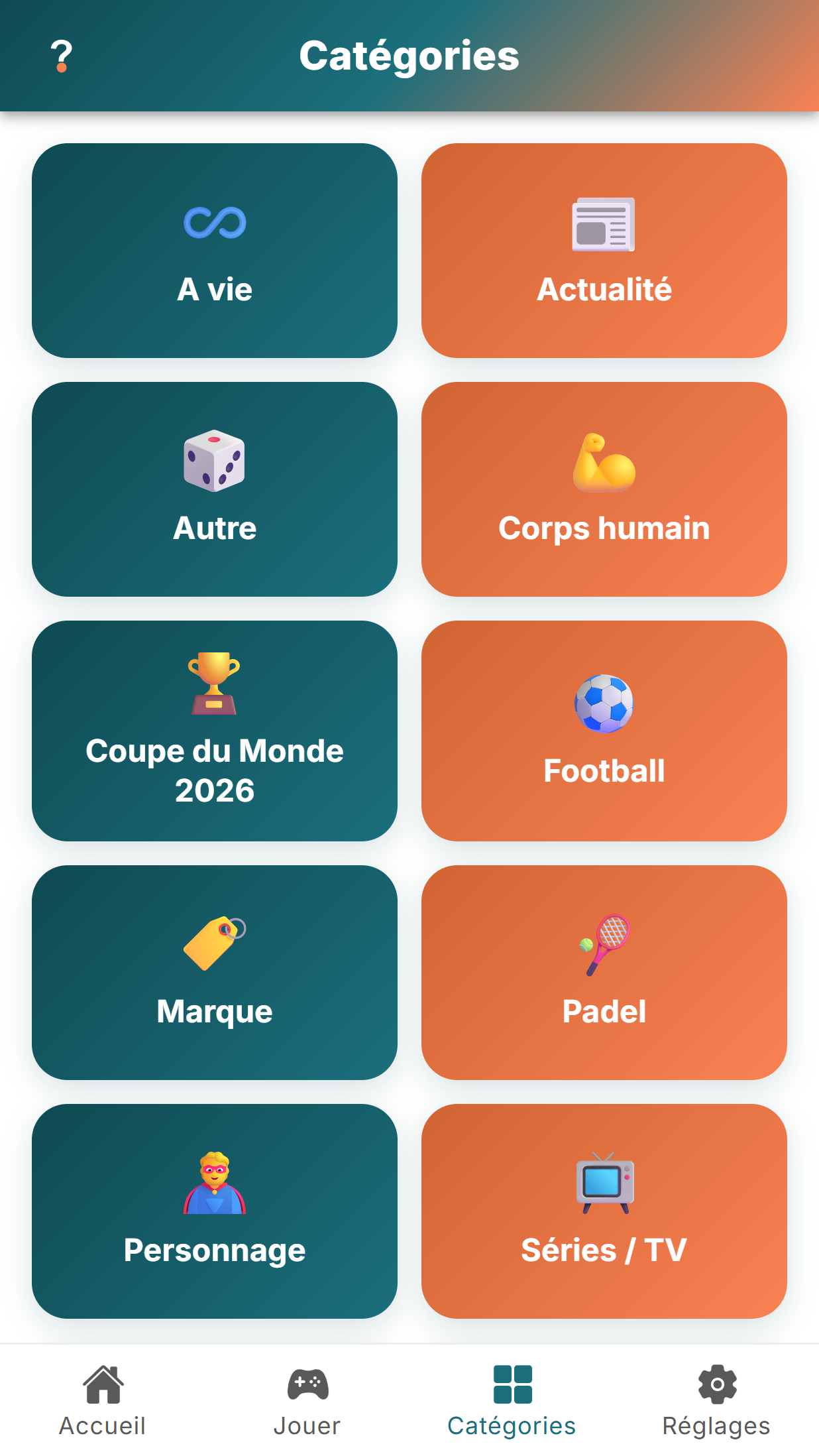 Les catégories de dilemmes